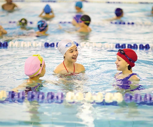 Stage de natation vacances enfants
